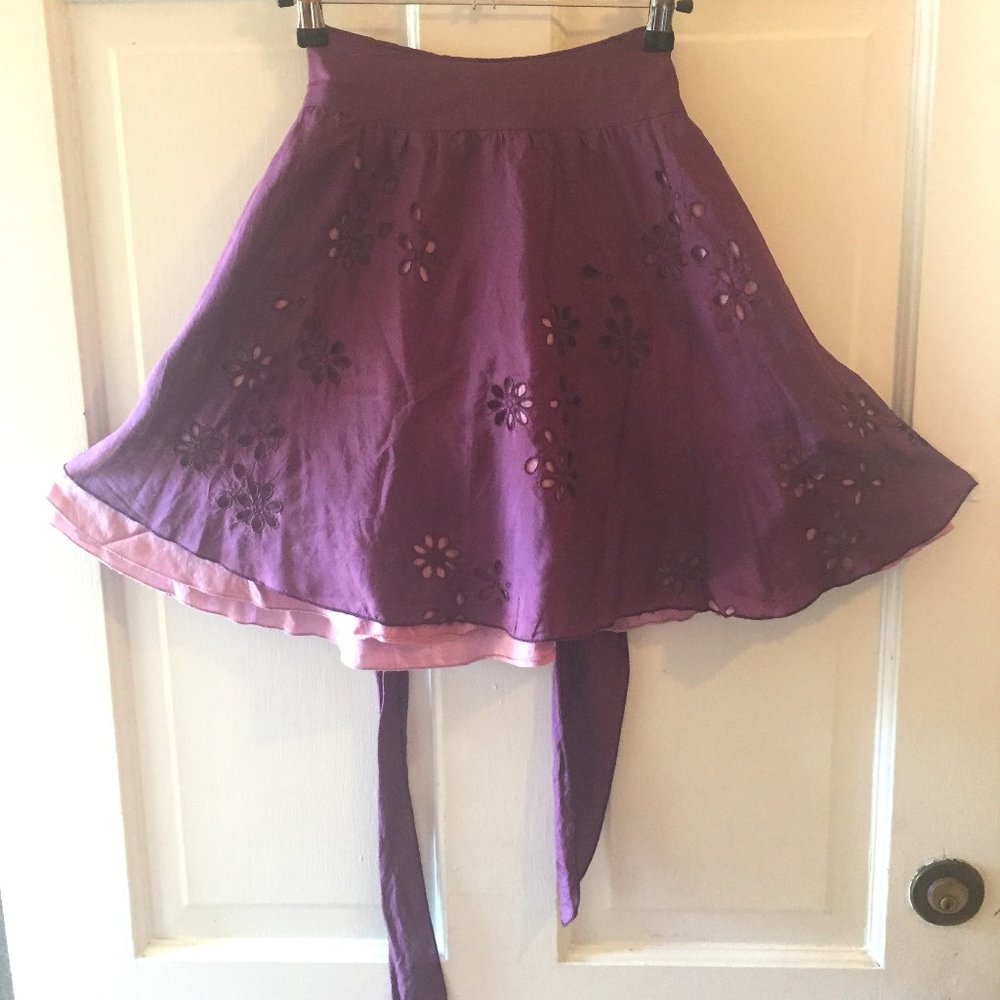 Tara Jarmon for Target Purple Skirt, M